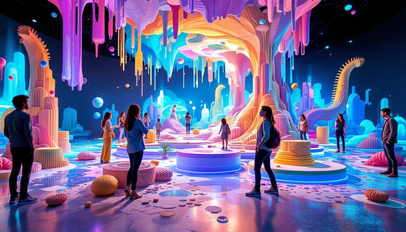 Musée de l'illusion : technologies immersives et installations 3D