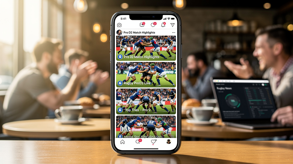 Pro D2 et réseaux sociaux : où trouver les meilleures infos