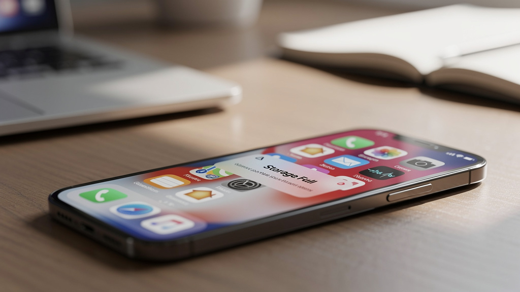 Données système iPhone saturées : solutions rapides en 2026